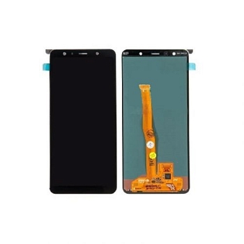 Дисплей для Samsung Galaxy A7 2018 (A750F) + тачскрин, черный (оригинал)
