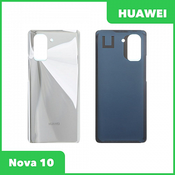 Задняя крышка для Huawei Nova 10 (NCO-LX1) (серебристый)